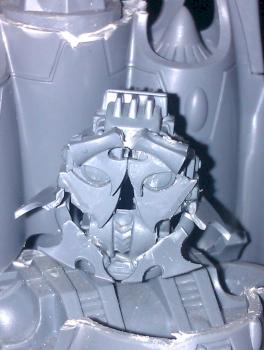 Dreadknight transformers Starscream head by Andromalius