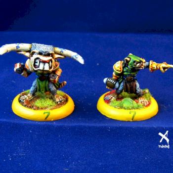 Bloodbowl Chaos Pact Skaven Mutated by M2 Wolverine
