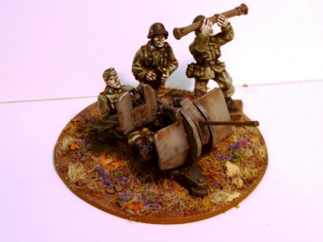 Waffen SS Flak by Volley Fire