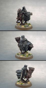Mounted Ringwraith by Vaeroun