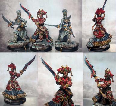 Makeda & the Exalted Court - Hordes - Skorne by HudsonH