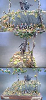 Short-Cut to Mushrooms diorama by Vaeroun