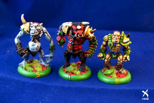 2ed Bloodbowl Big Guys by M2 Wolverine