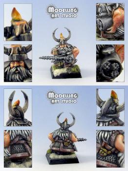 Dwarf Miner by Modelling Art Studio