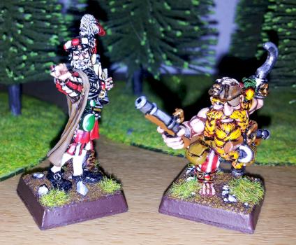 Long Drong the Slayer pirate with Marco Colombo by Deamonslayer
