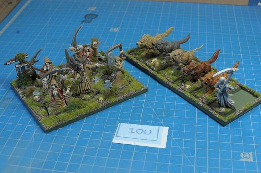 Warhammer Undead Oldschool PRO PAINTED SET OF FIGURES by tytan_warrior