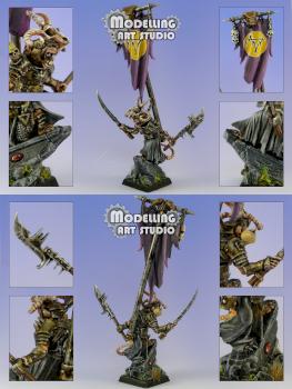 Skaven Warlord by Modelling Art Studio