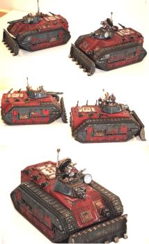 Pair of Inquisitorial Chimeras by eternal_twilight