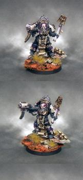 Black Templar Terminator Chaplain by lovall