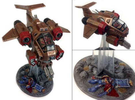 Minotaurs Stormtalon Gunship by SpeccyAU