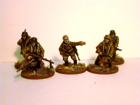 Waffen SS Grenadiers by Volley Fire