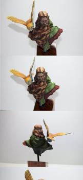 Guardian of the forest - messenger bust by saruxaxa