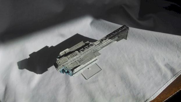 Dindrenzi Conqueror Class Battleship (Top) by Boblogik