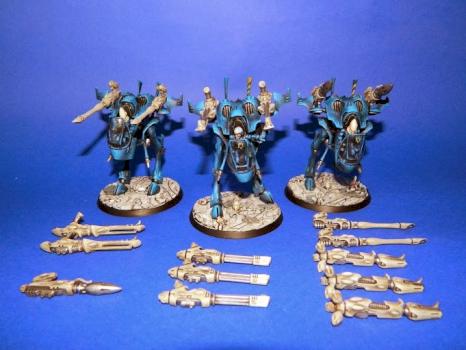 Eldar Alaitoc War Walker by Munigrot
