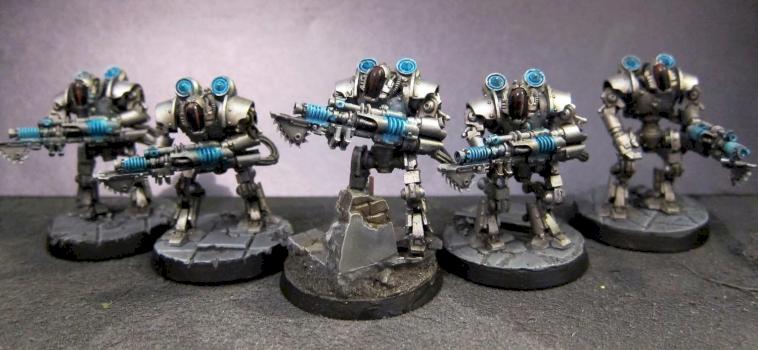 Mechanicum Thallax Cohort by Plebicidal