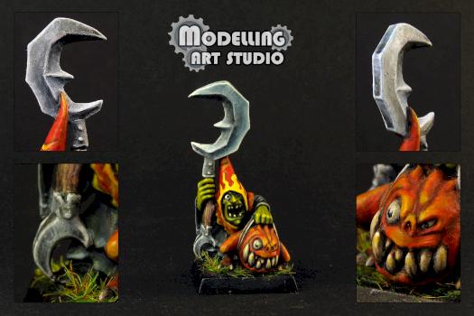 Night Goblin Boss by Modelling Art Studio