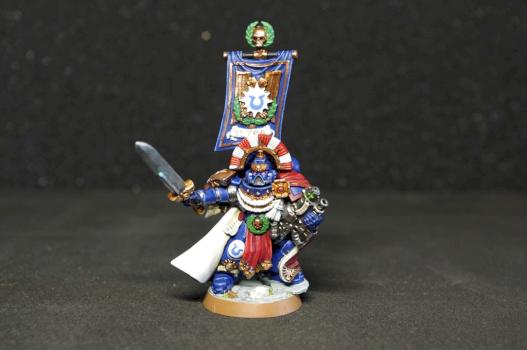 WH40k SpaceMarine Captain by windcode