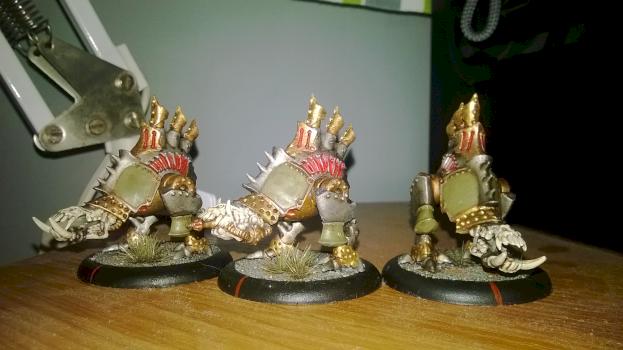 Cryx Bonejacks by Asundergrain