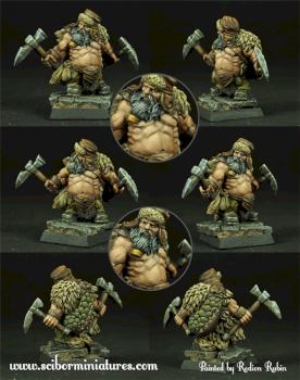 Dwarf Miner by Scibor