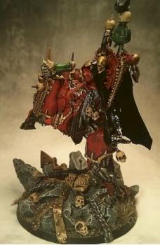 Chaos Lord on Juggernaut by waaaghschale
