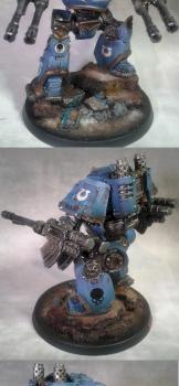 ultramarine relic contemptor dreadnought by klint