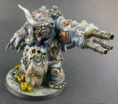 Nurgle daemon prince by Plebicidal