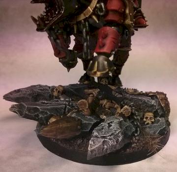 Chaos Lord on Juggernaut by waaaghschale