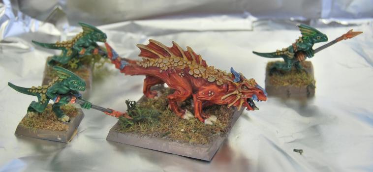Lizardmen salamander. by Jandro