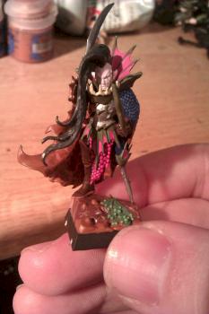 Dark Elves Flottenkommandant (der Blaue) by AutarchZ0