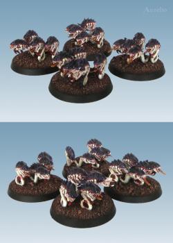 Tyranid Ripper Swarm by aurelio
