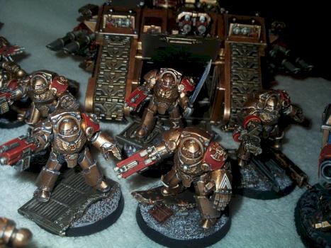 Minotaur Space Marine Terminators by Schism20