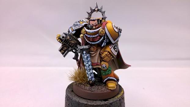 Imperial Fists Captain by Meowstalker