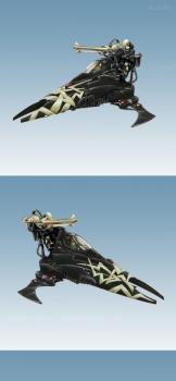 Ulthwe Eldar Vyper by aurelio