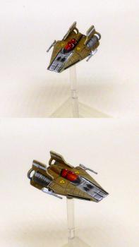 X-Wing Miniatures A-Wing Repaint by Wyrd Wolf