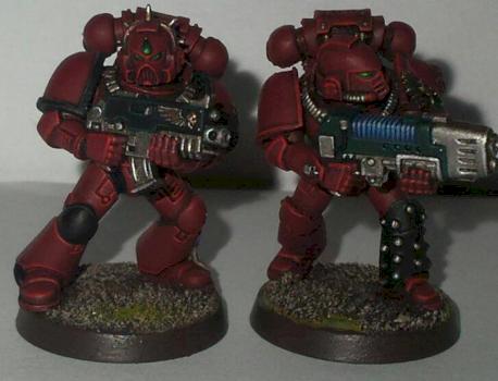 Blood Angel Tac Marines by Schism20