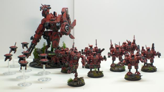 900 pts Farsight Enclave Army by MarCow
