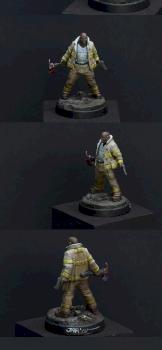 Levon, the Firefighter by jarhead