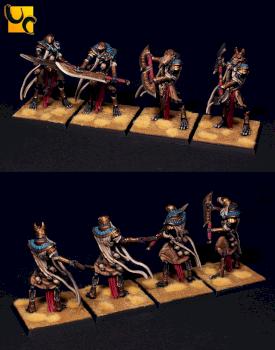 Ushabti with Great Weapons by UnlimitedColours