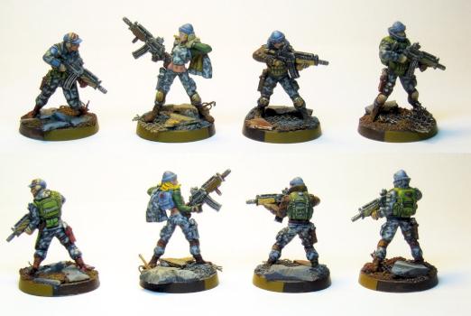 Infinity Ariadna troops by Vinni Pooh