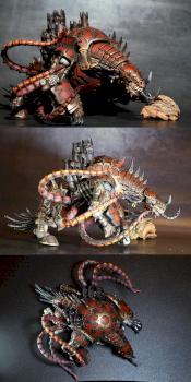 Khorne Maulerfiend by mephiston.eldorian
