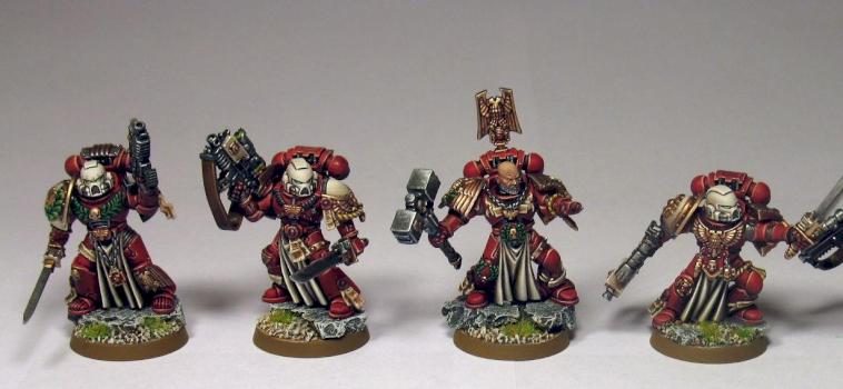 Blood Ravens Honour Guard by Dehn