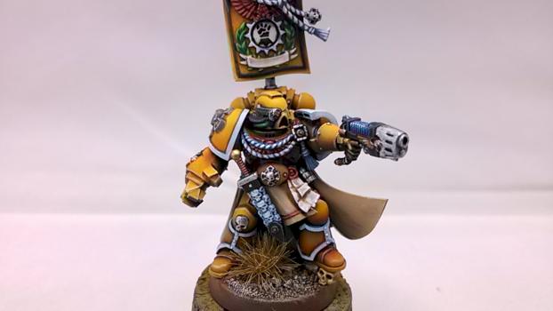 Imperial Fists Commander by Meowstalker