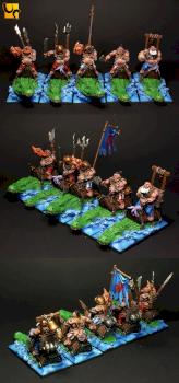Mournfang Cavalry by UnlimitedColours