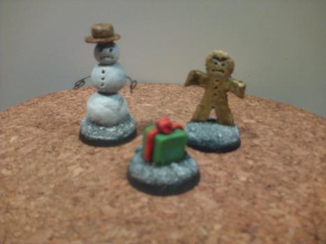 Jingle Bowl Stars and RR Counter. Blood Bowl by grant85