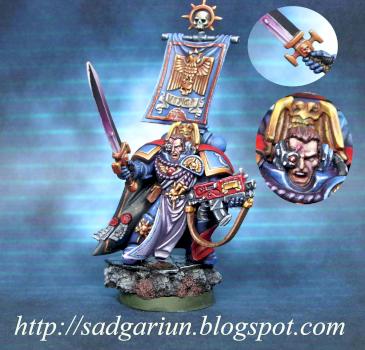 Ultramarines Captain by sadgar