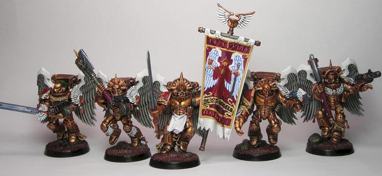 Blood Angels Sanguinary Guard by Brother Charon