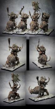 Mournfang Cavalry by Matpaint
