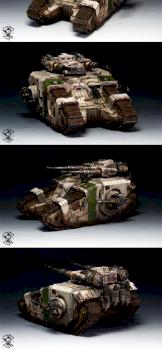 Death Guard  Sicaran Battle Tank by ichibanpainting