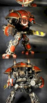 Khorne Imperial Knight by mephiston.eldorian