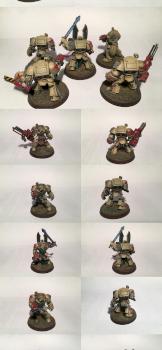 Dark Vengeance Deathwing Terminator Squad by RoundMan